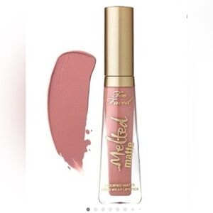 NWOT Too Faced Melted Matte Lipstick - Pink $20